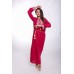 Embroidered Maxi Dress "Elegant Luxury" Mauve